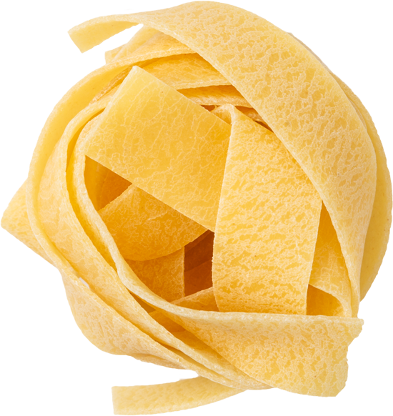 Pappardelle a nido